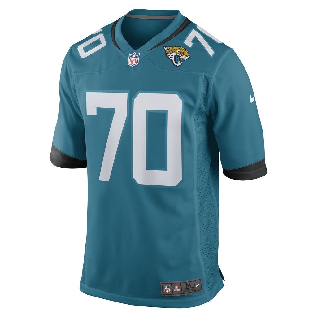 Cole Van Lanen Jacksonville Jaguars Nike Game   Jersey - Teal
