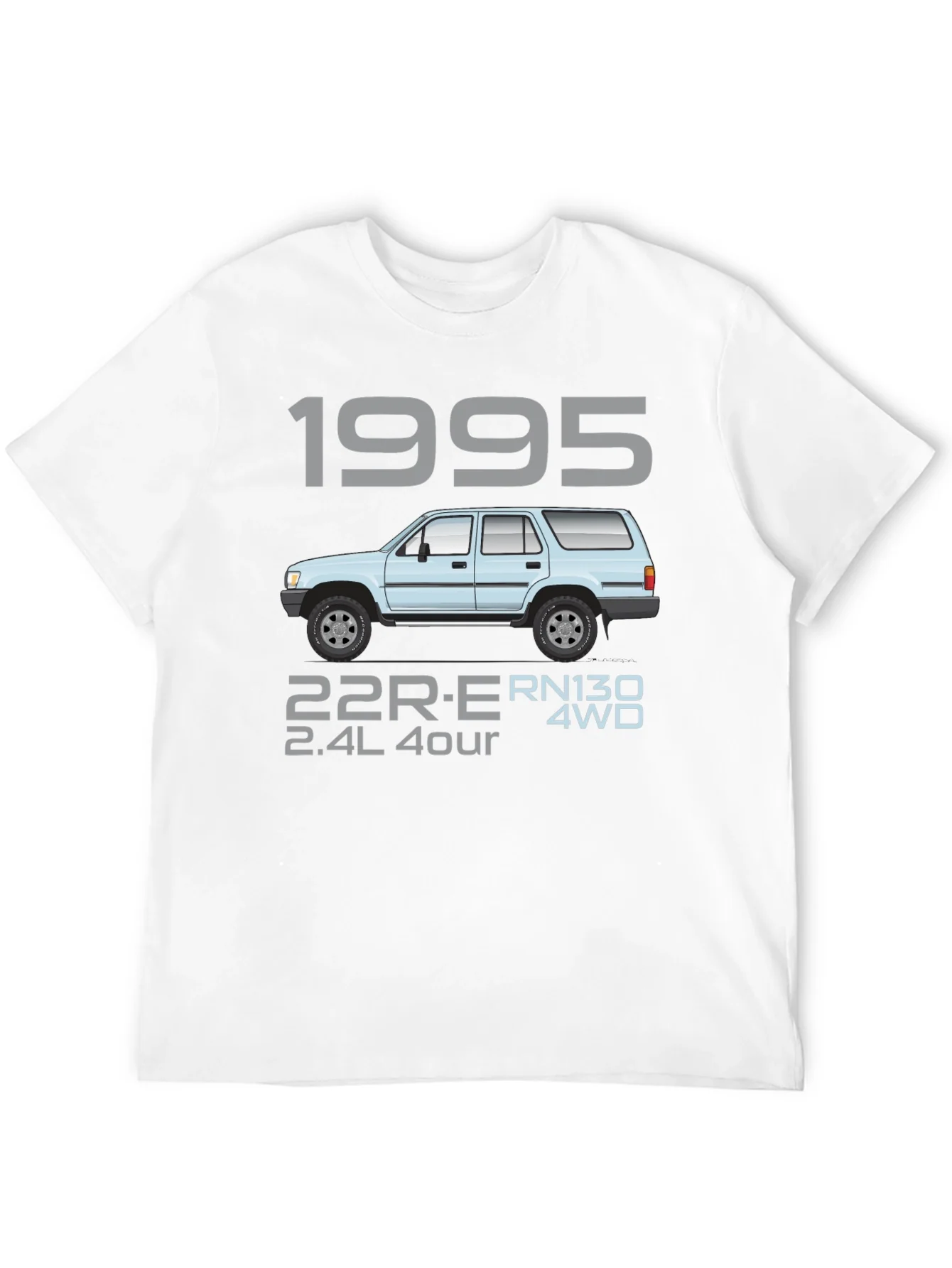 1995 4Runner Graphic Tee - Automotive Enthusiast Shirt