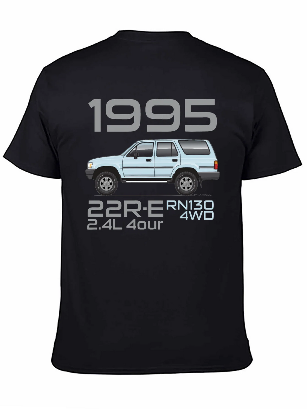 1995 4Runner Graphic Tee - Automotive Enthusiast Shirt