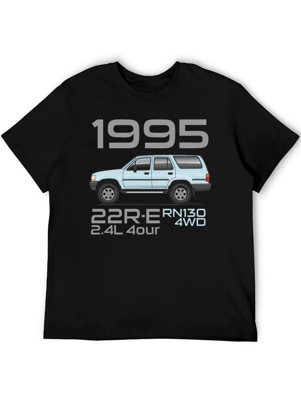 1995 4Runner Graphic Tee - Automotive Enthusiast Shirt