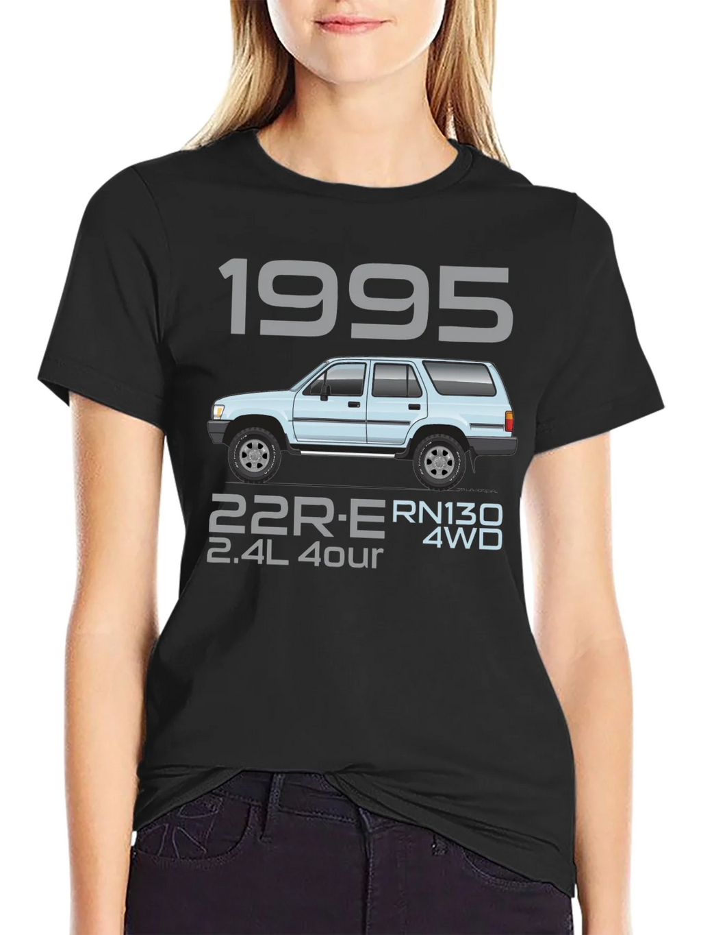 1995 4Runner Graphic Tee - Automotive Enthusiast Shirt