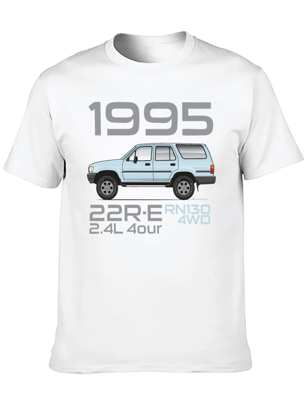 1995 4Runner Graphic Tee - Automotive Enthusiast Shirt