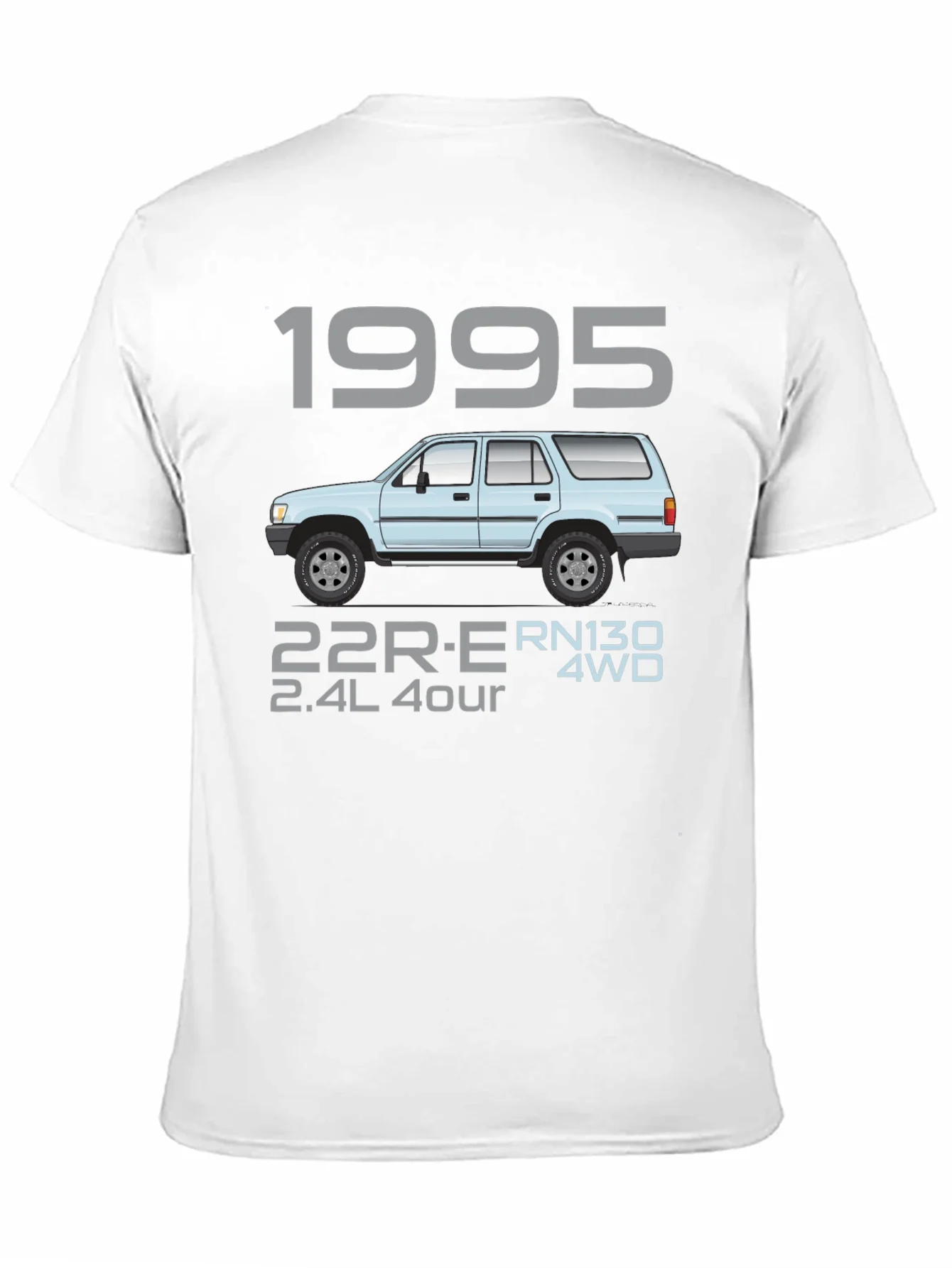 1995 4Runner Graphic Tee - Automotive Enthusiast Shirt