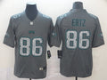 Men's Philadelphia Eagles Zach Ertz #86 Gray Team Game Jersey1
