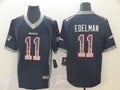 Men's New England Patriots Julian Edelman #11 Navy Player Game Jersey1