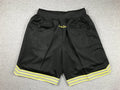Men's Pittsburgh Steelers Black Pocket Shorts1