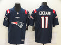 Men's New England Patriots Julian Edelman #11 Navy Game Player Jersey1