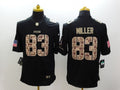Men's Pittsburgh Steelers Heath Miller #83 Black Game Player Jersey1