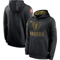 Men's Las Vegas Raiders NFL 2020 Salute to Service Hoodie1 Black