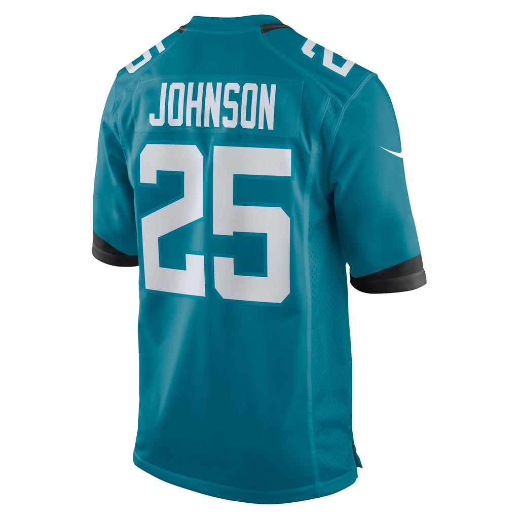 D'Ernest Johnson Jacksonville Jaguars Nike Team Game Jersey -  Teal