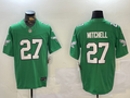 Men's Philadelphia Eagles Quinyon Mitchell #27 Green Alternate Game Jersey1